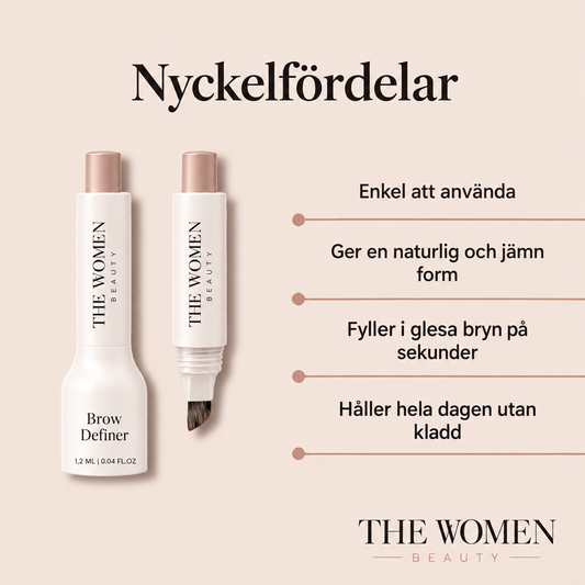 The Women™ Brynborste – Fylligare bryn på sekunder