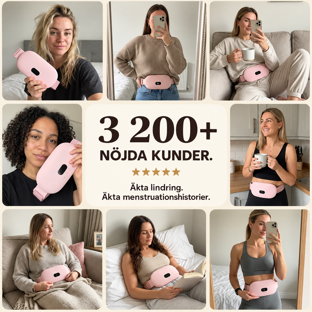 The Women™ Värmebälte – Lindring vid mensvärk & endometrios