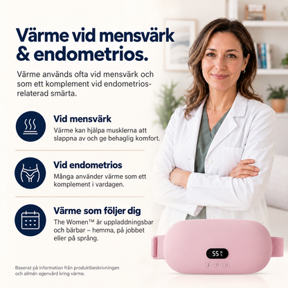 The Women™ Värmebälte – Lindring vid mensvärk & endometrios