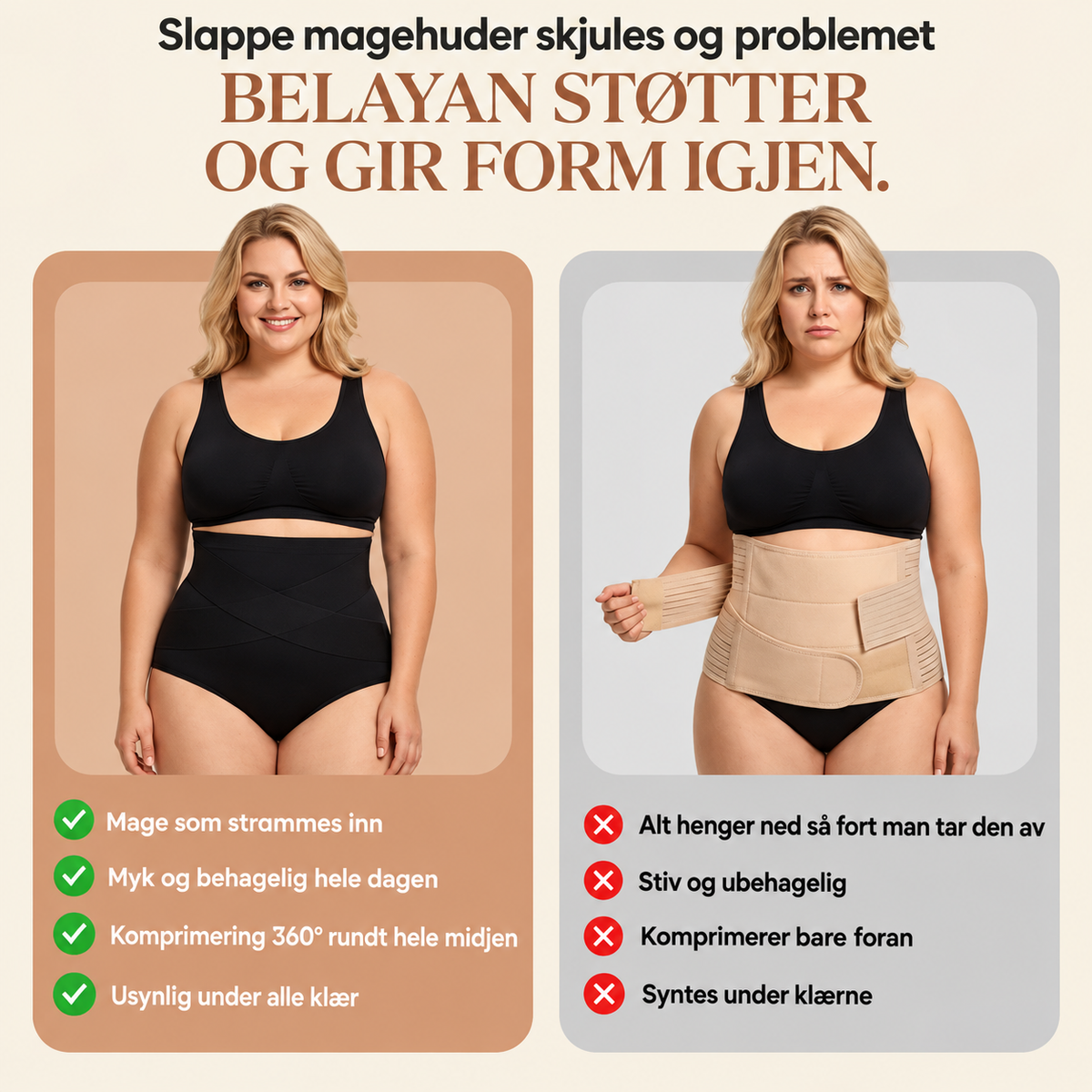 The Women™ Barseltruse – 360° Formende Støtte