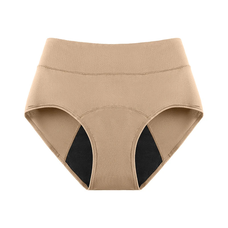 Läcksäkra trosor med hög midja 4-pack