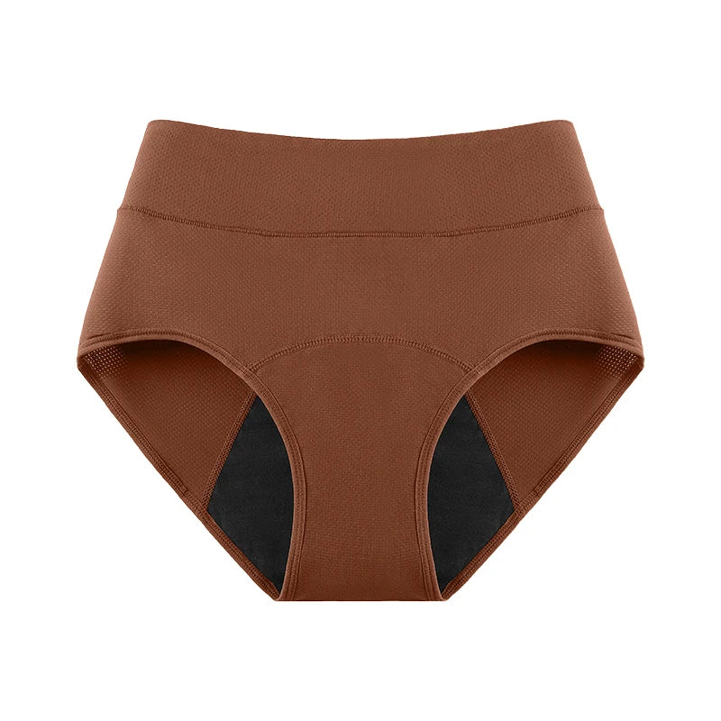 Läcksäkra trosor med hög midja 4-pack