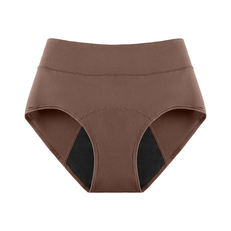 Läcksäkra trosor med hög midja 4-pack