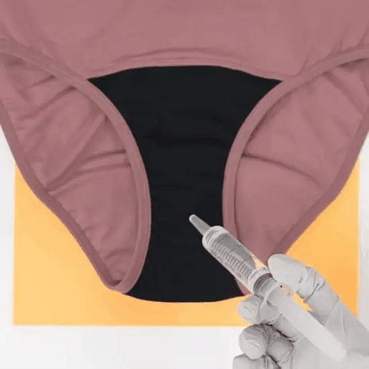 Läcksäkra trosor med hög midja 4-pack